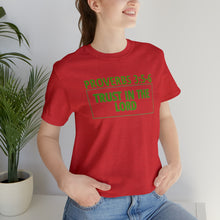 Load image into Gallery viewer, Inspiration - Life Verse - Proverbs 3:5-6 - Unisex Short-Sleeved Tee
