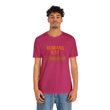 Load image into Gallery viewer, Inspiration - Life Verse - Romans 8:37 - Short-Sleeved Tee

