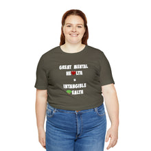 Load image into Gallery viewer, Health - Mental Health - Unisex T-Shirt
