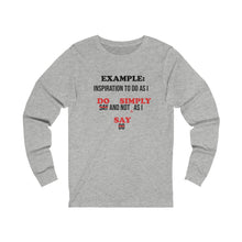 Load image into Gallery viewer, Family - Example Definition - Unisex Long-Sleeved Tee
