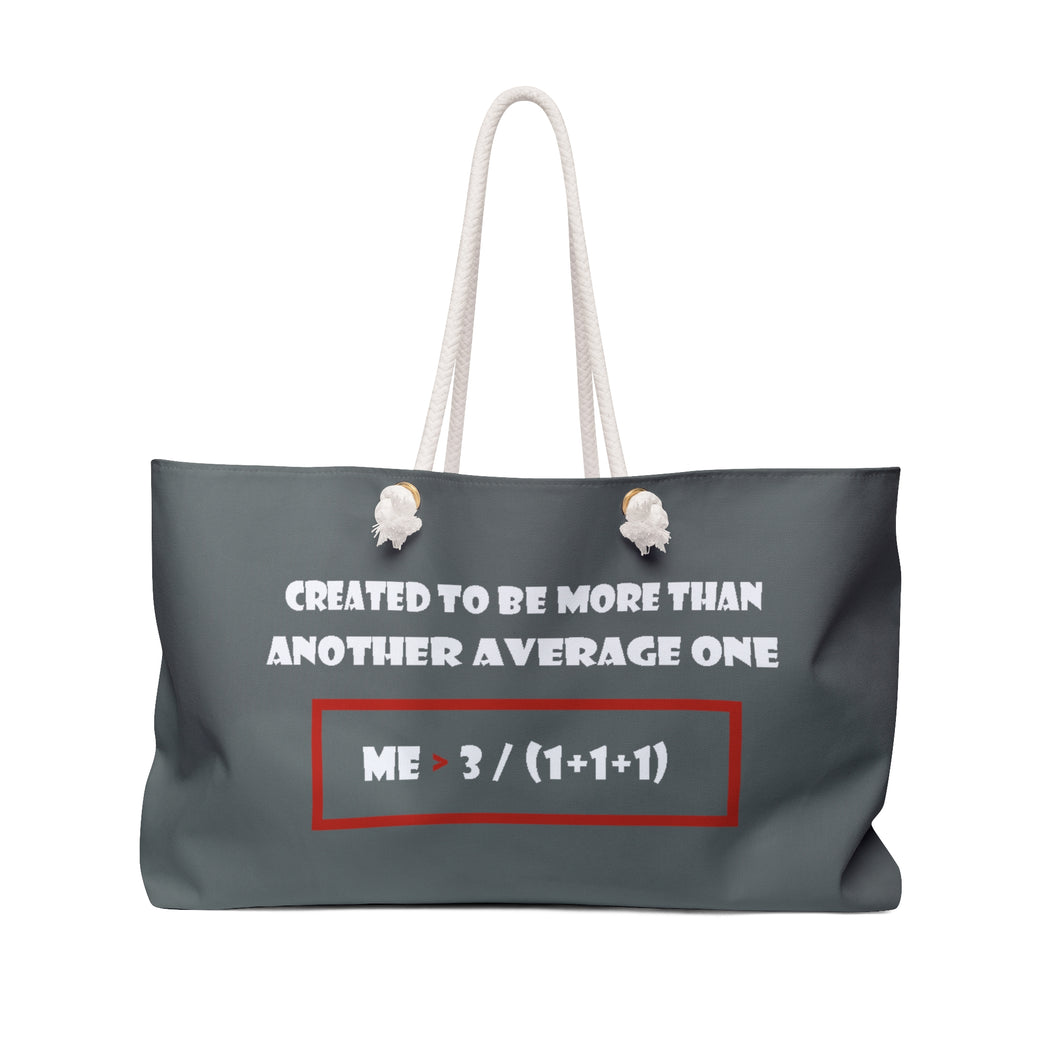 People Culture - Created to be More - Weekender Bag