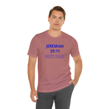 Load image into Gallery viewer, Inspiration - Life Verse - Jeremiah 29:11 - Short-Sleeved Tee
