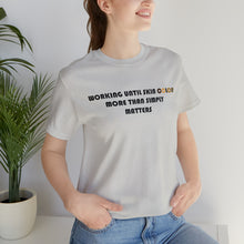 Load image into Gallery viewer, People Culture - More than Matters - Unisex Short-Sleeved Tee
