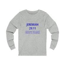 Load image into Gallery viewer, Inspiration - Life Verse Jeremiah 29:11 - Unisex Long-Sleeved Tee
