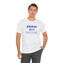 Load image into Gallery viewer, Inspiration - Life Verse - Jeremiah 29:11 - Short-Sleeved Tee
