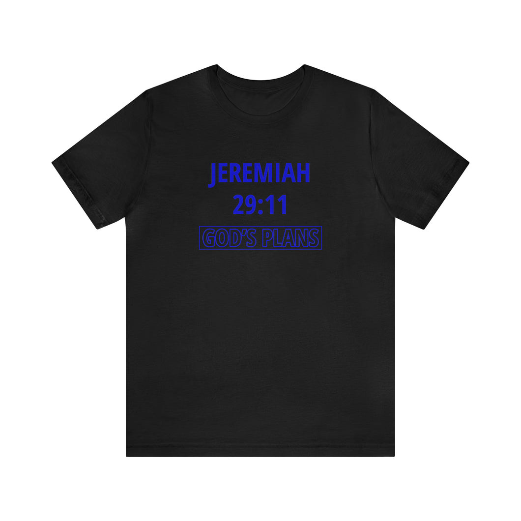 Inspiration - Life Verse - Jeremiah 29:11 - Short-Sleeved Tee