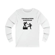 Load image into Gallery viewer, People Culture - Character Matters - Unisex Long-Sleeved T-Shirt
