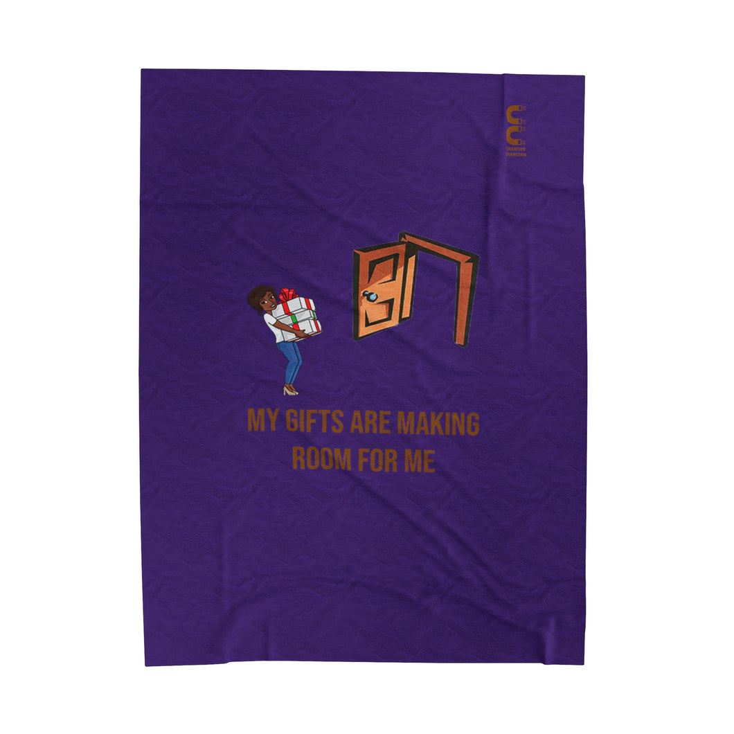 Inspiration - Gifts Making Room - Women's Velveteen Blanket