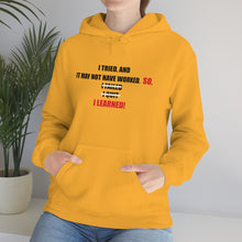 Load image into Gallery viewer, Inspiration - I Learned - Unisex Hooded Sweatshirt
