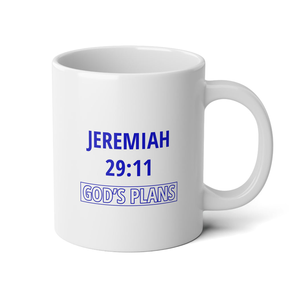 Inspiration - Life Verse - Jeremiah 29:11 - 20 oz Mug