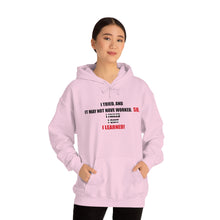 Load image into Gallery viewer, Inspiration - I Learned - Unisex Hooded Sweatshirt
