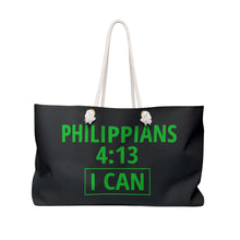 Load image into Gallery viewer, Inspiration - Philippians 4:13 - Weekender Bag

