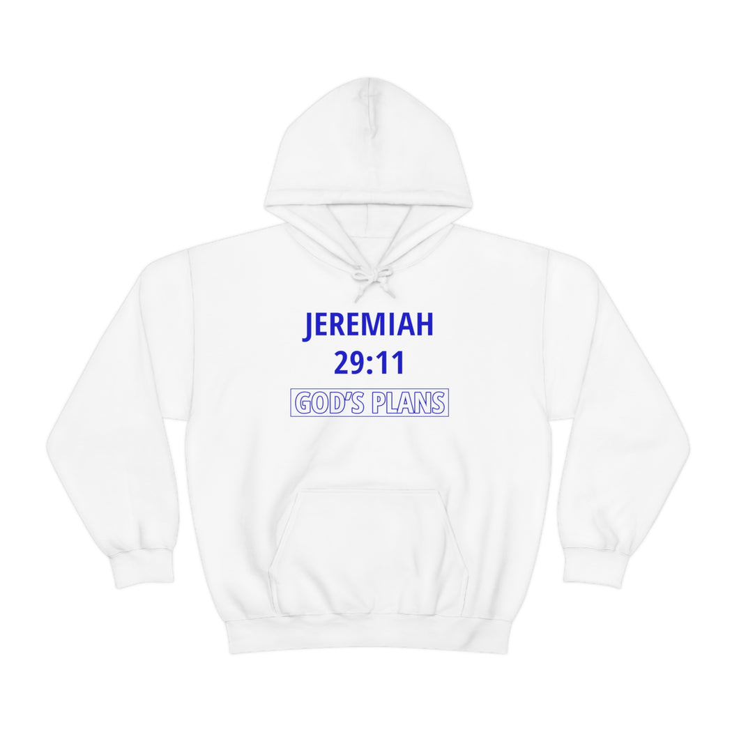 Inspiration - Jeremiah 29:11 - Unisex Hooded Sweatshirt