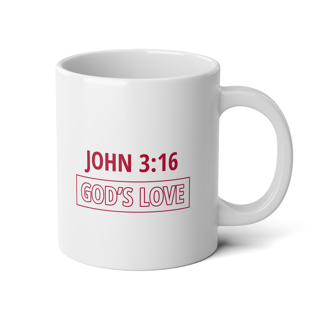 Inspiration - Life Verse - John 3:16 - 20 oz Mug