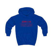 Load image into Gallery viewer, Inspiration - John 3:16 - Kids&#39; Hooded Sweatshirt
