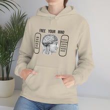 Load image into Gallery viewer, Health - Free Your Mind - Unisex Hooded Sweatshirt
