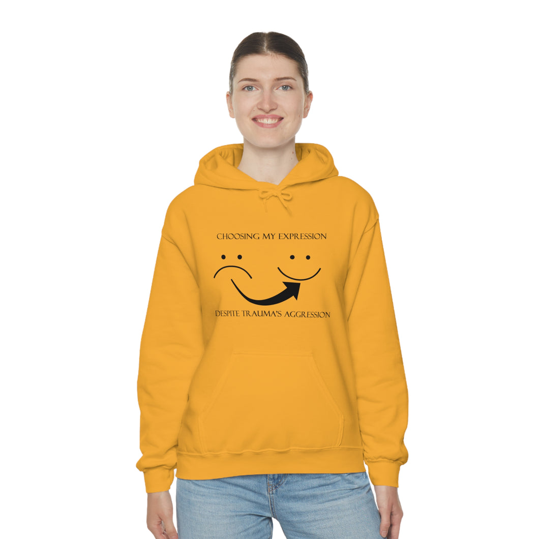 Health - Trauma Expression - Unisex Hooded Sweatshirt
