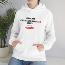 Load image into Gallery viewer, Inspiration - I Learned - Unisex Hooded Sweatshirt
